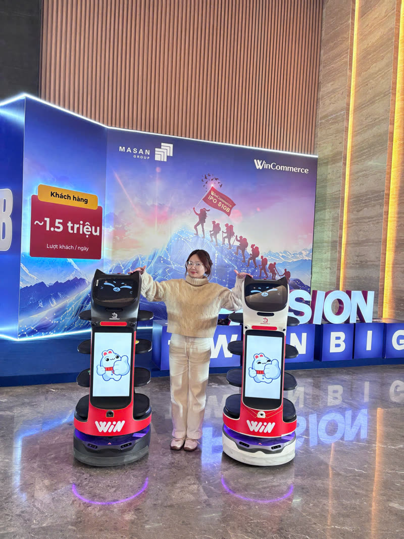 Robot Roboworld tại WinCommerce